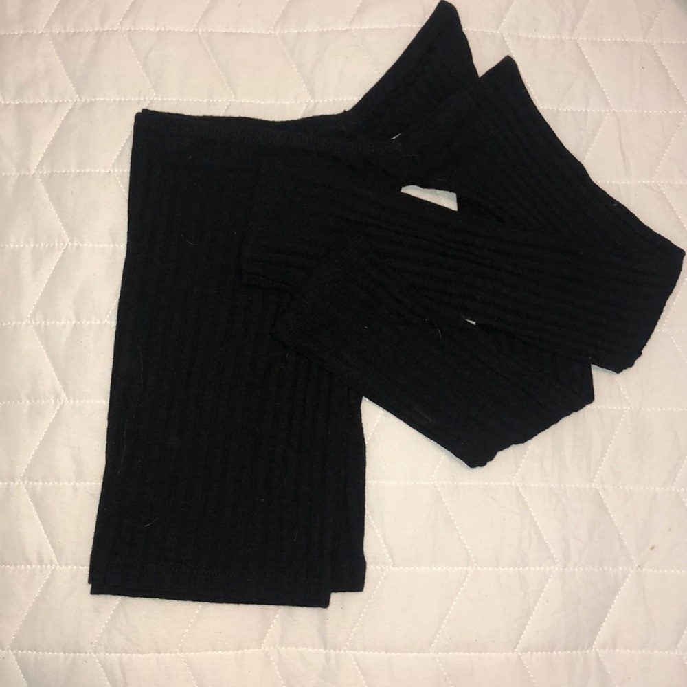 Kendall and Kylie off the shoulder cropped shirt